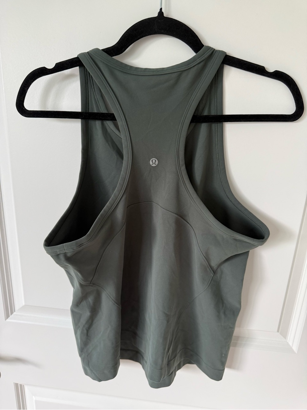 Lululemon Align Waist-Length Racerback Tank Top Dark Forest Size 10